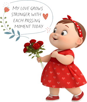 Valentines Day art with romantic girl and pink hearts. . png