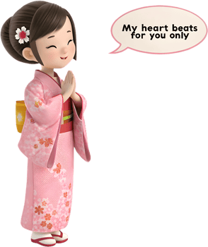 Stunning girls Valentines Day clipart with love-filled art. . png