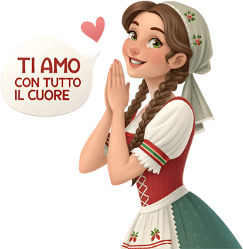 Valentines Day clipart showcasing cute girl and pink hearts. . png