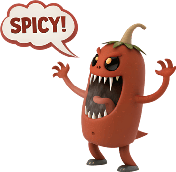 Hot Chili Pepper Cartoon with Emotions Clipart. . png