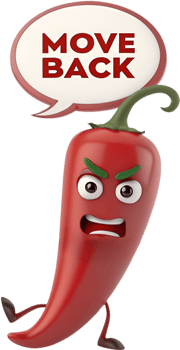 Angry Chili Cartoon Clipart for Creative Design. . png