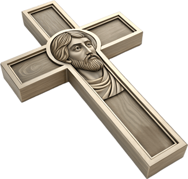 Christian Cross Design Clipart for Beautiful Religious Messages. . png