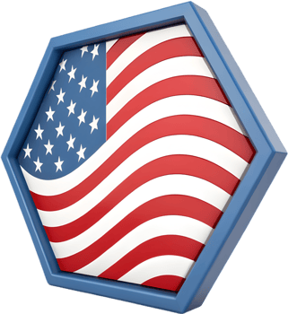 USA Flag Clipart for 4th of July Events. . png