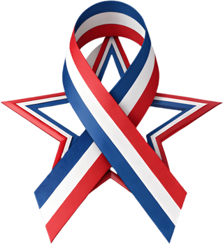 Patriotic Clipart Design Representing American Freedom and Unity. . png