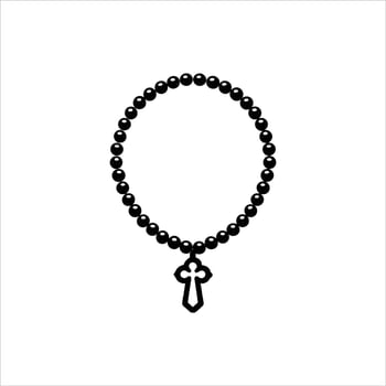 Rosary Stock Vectors