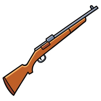 Digital Art of a Weapon vector