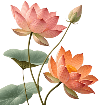 Sacred Bloom of a Graceful Lotus Creation. . png