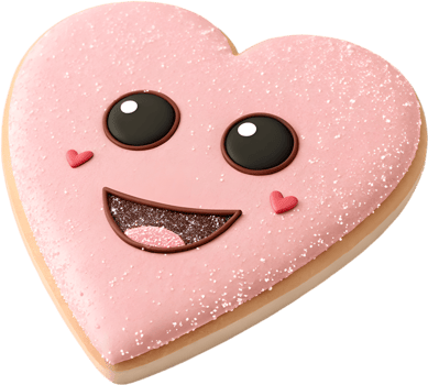 Cute Cookie Clipart with Fun Expressions for Playful Creations. . png