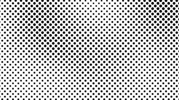 Grunge halftone background with dots. Black and white pop art pattern in comic style. Monochrome dot texture. illustration vector