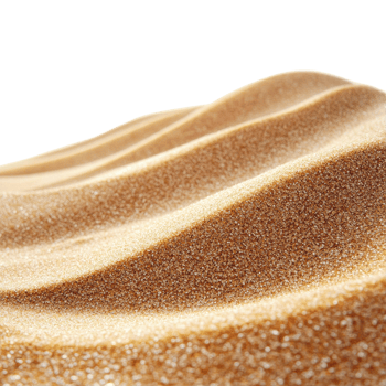Natural sand wave isolated on Transparent background showcasing unique textures and patterns, natural sand wave, isolated on background png