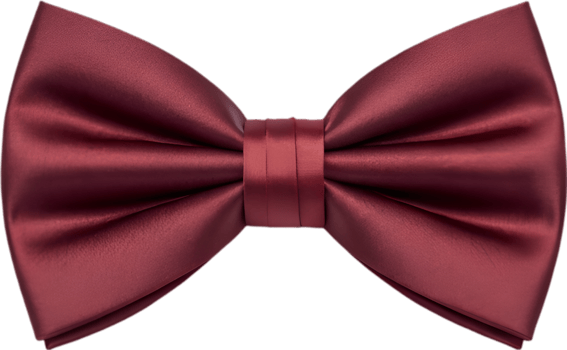 Refined Bow Tie Design Clipart for Dressy Attire. . png