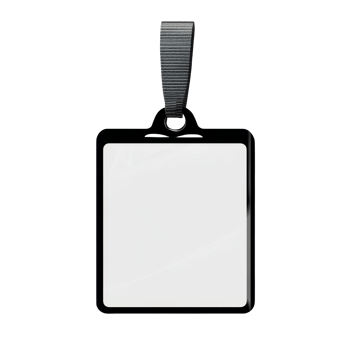 Isolated name tag for backstage pass at music event with blank space for personal identification, Card tag isolated name tag backstage pass id card blank png