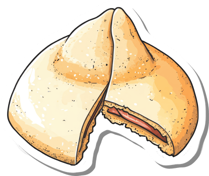 A Delicious Partially Eaten Sweet Pastry Treat png