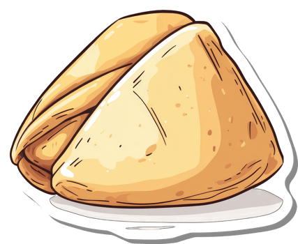 A Delicious Golden Brown Baked Pastry Treat png
