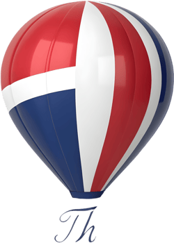 Thailand Flag Balloon Clipart for Cultural and Patriotic Themes. . png