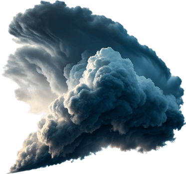 Cloudy Nimbostratus Sky for Intense and Moody Weather Themes. . png