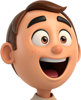 Man face emoji clipart for use in emotional expressions today. . png