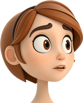 Artistic woman emoji for creative modern clipart designs. . png