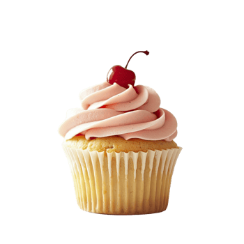 cupcakes isolated on transparent background png