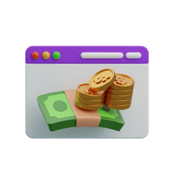 Financial Budget 3D Illustration png
