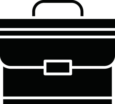 Briefcase Illustration Detailed Icon vector