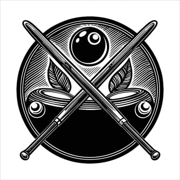 Snooker Club Logo. vector