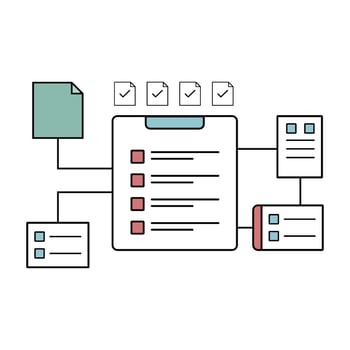 Planning Organize Your Projects expand vector