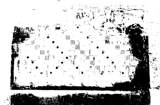 Distressed illustration featuring natural wear patterns vector