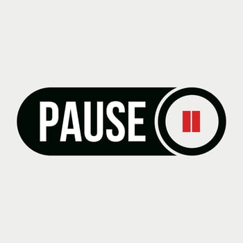 Multi media Pause Button illustration vector