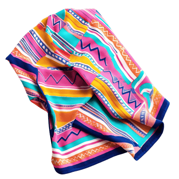 Artistic Abstract Scarf Design png