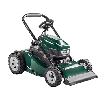 High Performance Green Lawnmower with Handle png