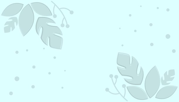 background of leaf and flower shadows vector
