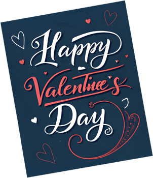Elegant love message Happy Valentines Day script . png