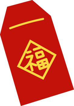 blessing of red envelope png