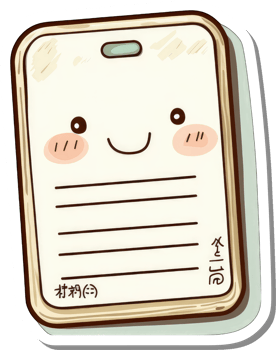 Happy Smiling Notebook With Blank Lines For Notes png