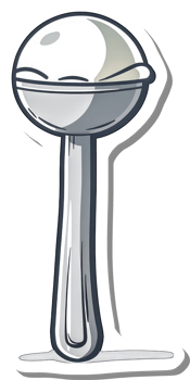 Cartoon illustration of a baby bottle png