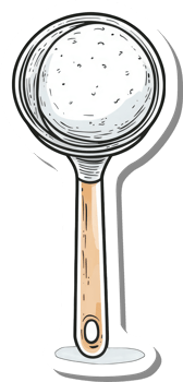 A Hand Drawn Illustration Of A Kitchen Skimmer png