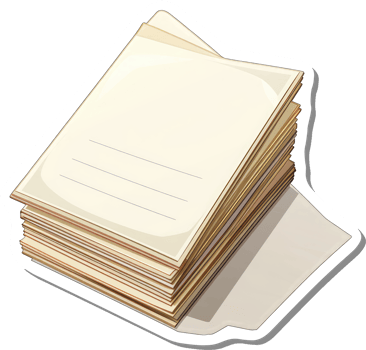 A Stack of Blank Notebooks Ready for Writing png