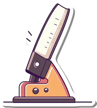 A Cartoon Illustration Of A Paper Hole Punch png