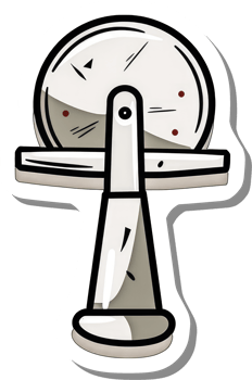 A Simple Illustration Of A Pizza Cutter png