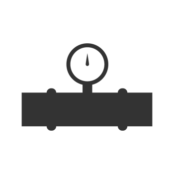 A black and white illustration of a valve png