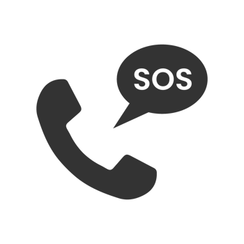 Sos call icon png