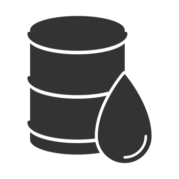 Oil barrel icon illustration png