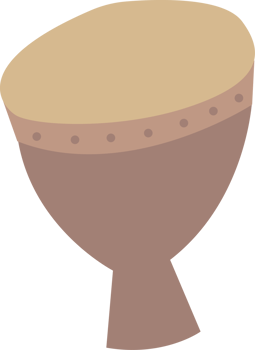 a brown drum png