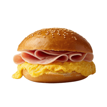 A delicious sandwich positioned against a transparent background. png