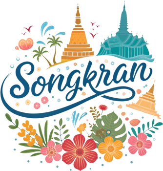 Thailands Songkran Festival Water Celebration with Colorful Splashing Fun. . png