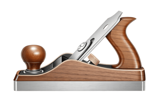 High-quality woodworking hand plane for precision png