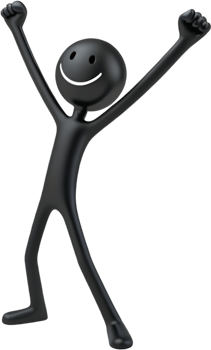 Joyful stick figure illustration in a quirky and playful action. . png