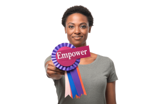 Empowerment through recognition and achievement png
