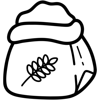 Bag of flour png